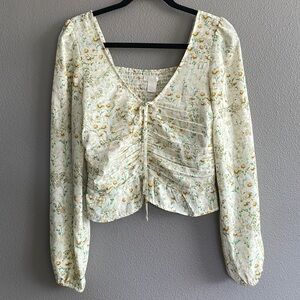 H&M floral Blouse